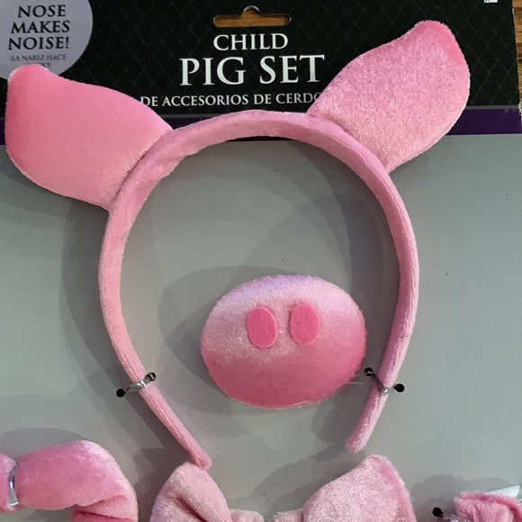 Pig costume 4pc accessory set - Picture 4 of 7